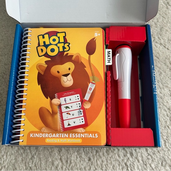 Kindergarten Essentials Reading & Math Workbook - Picture 3 of 3